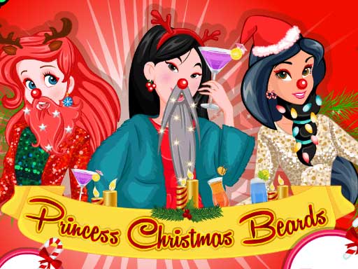 Princess Christmas Beards Games