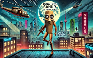 Tung Tung Sahur The Sniper Hitman - Free sniper Game Like Золотой Румей 3D