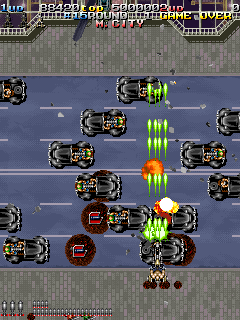 Spiele jetzt Bewaffnete Polizei Batrider (USA) (Fr 13 Feb 1998) -  :xxx – :yyy Spiel-Screenshot