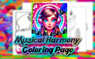Musical Harmony Coloring Page - Free coloring Game Like Magie Des Couleurs D'Ant