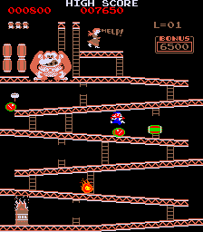 Spiele jetzt Crazy Kong (Bootleg auf Moon Cresta Hardware) - Arcade :xxx – :yyy Spiel-Screenshot