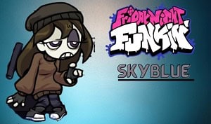 العب FNF مقابل Skyblue الآن -  لقطة شاشة لعبة :xxx - :yyy