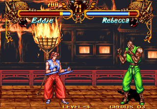 Play Double Dragon (Neo-Geo) Now -  :xxx - :yyy Game Screenshot