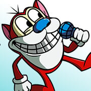 立即玩FNF 对阵 Ren & Stimpy -  :xxx - :yyy 游戏截图