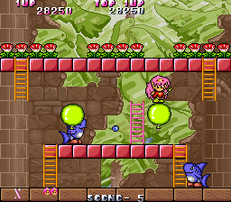 Play Rod-Land (Japan) Now -  :xxx - :yyy Game Screenshot