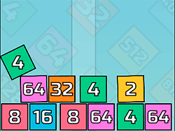 Infinity Cubes 2048 gameplay screenshot