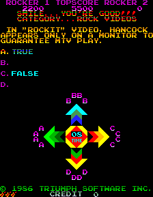 Play MTV Rock-N-Roll Trivia (Part 2) Now -  :xxx - :yyy Game Screenshot