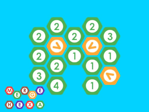 Merging Hexa - Free Top Free Online Games tagged Snow Game