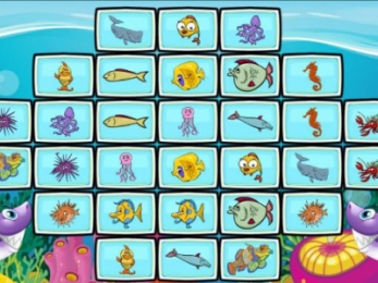 Fish Mahjong gameplay screenshot
