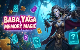 Магия памяти Бабы Яги - Free Игры для Memory Game