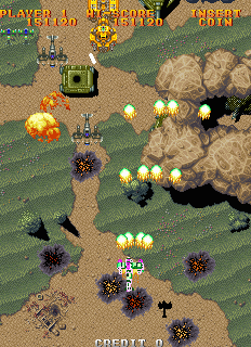 Play Gekirindan (Ver 2.3J 1995/09/21) Now - Arcade :xxx - :yyy Game Screenshot