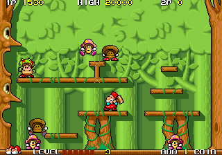 Play Don Doko Don (US) Now -  :xxx - :yyy Game Screenshot