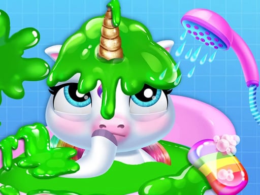 My Baby Unicorn Virtual Pony Pet - Free Top Free Online Games tagged Pet Game