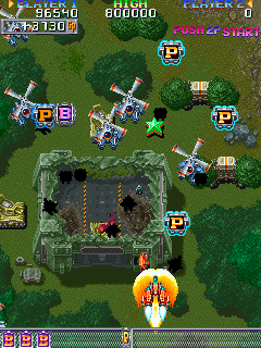 Play DonPachi (USA, ver. 1.12, 95/05/2x) Now -  :xxx - :yyy Game Screenshot