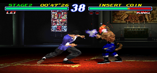 Jouez à Tekken 2 Version B (US, TES3/VERD) maintenant -  Capture d'écran de :xxx - Jeu :yyy
