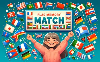 Flag Memory Match - Free memory Game Like 페가수스 메모리 매치