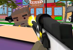 Play Zumbie Blocky Land Now -  :xxx - :yyy Game Screenshot