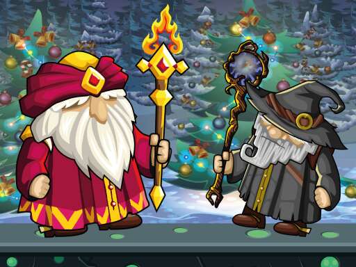 Wizard Santa Jump Games