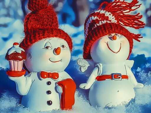 Schneemann-Paare