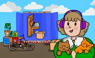 Move - Gather your belongings - Free tetris Game Like DD Blocky