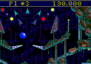 Jouez à Sonic Spinball (Japon) maintenant -  Capture d'écran de :xxx - Jeu :yyy