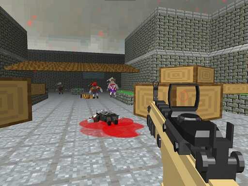 Apocalipsis de píxeles Tiro en Zombis Jardín - Free Juegos Gratis en Línea Destacados Shooting Game