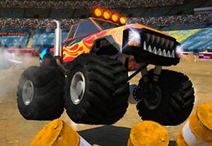 Juega a Monstruos Acrobacia 3D ahora -  Captura de pantalla de :xxx - Juego :yyy