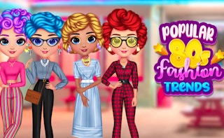 Popular 80's Fashion Trends - Free kids Game Like Police