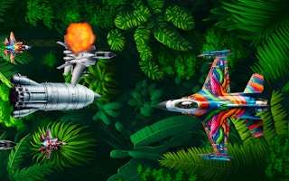 War in the Jungle - Free airplane Game Like 비행기의 진화