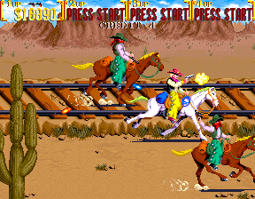Play Sunset Riders (4 Players ver. UDA) Now -  :xxx - :yyy Game Screenshot