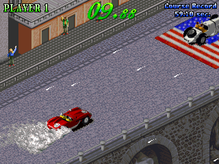 Play Great 1000 Miles Rally: U.S.A Version! (94/09/06) Now -  :xxx - :yyy Game Screenshot