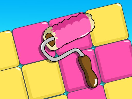 Paint Tiles Puzzle Games