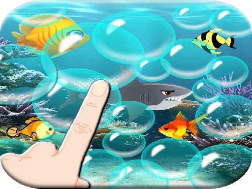 Floating bubbles - Blue Ball 4 Games