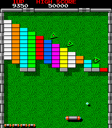 Spiele jetzt Arkanoid (Welt) -  :xxx – :yyy Spiel-Screenshot