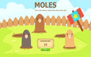 Moles - Free tap Game Like Прыгать и летать