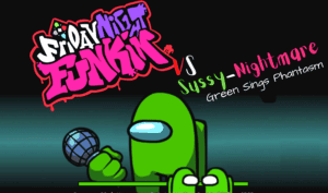 Jogue FNF vs Sussy-Nightmare, Verde canta Fantasma Agora -  Captura de tela de :xxx - Jogo :yyy