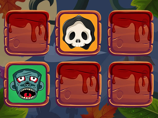 Halloween Faces Memory Games