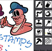 Play Worm Paint Now - Arcade :xxx - :yyy Game Screenshot