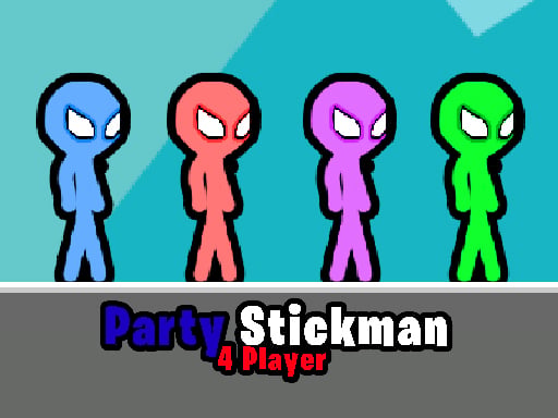 Party Stickman 4 Player - Free Top Free Online Games tagged 2-player Game