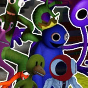 Juega a Amigos del Arcoiris, pero Amarillo, Rosa, Rojo se unen ahora -  Captura de pantalla de :xxx - Juego :yyy
