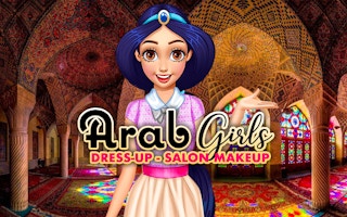 Arab Girls Dress-Up - Salon Makeup - Free kids Game Like Police