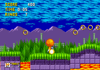 Play Tails in Sonic The Hedgehog (Chaotix Style) Now -  :xxx - :yyy Game Screenshot