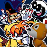 Jouez à FNF Halloween Timide, mais tout le monde chante maintenant -  Capture d'écran de :xxx - Jeu :yyy