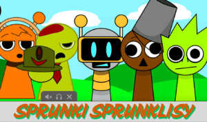 Sprunki Wenda Game Logo - Free Online Games Platform