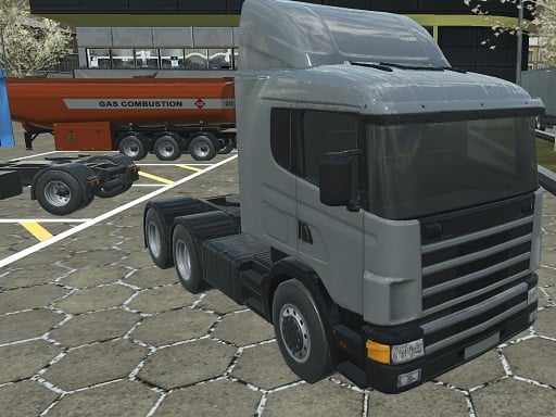 18 wheeler truck driving cargo Games