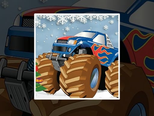 Winter Monster Truck Puzzles - Free Top kostenlose Online-Spiele mit dem Tag Simulation Game