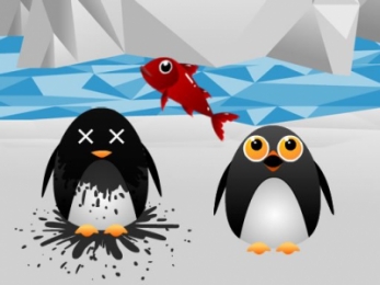 Hungry Penguin gameplay screenshot