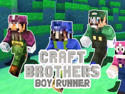 Craft Bros Boy Runner Games