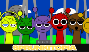 Sprunki Wenda Game Logo - Free Online Games Platform