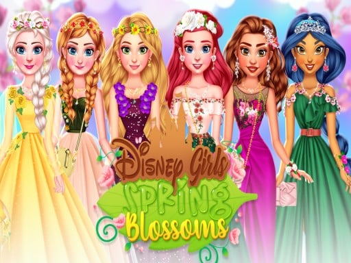 Princess Girls Spring Blossoms - Free Top Free Online Games tagged Girls Game